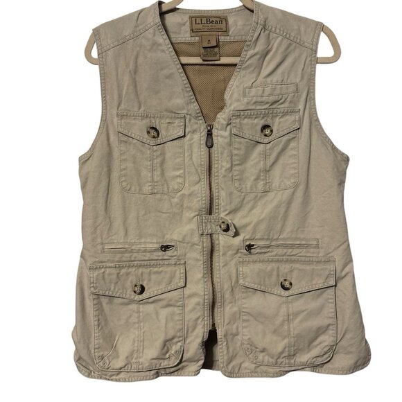 Gilet utilitaire LL Bean pour la pêche et la photographie en